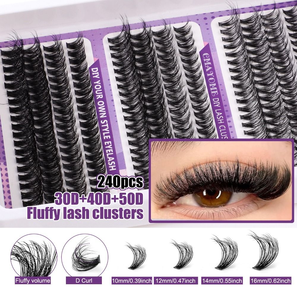 Natural Look False Eyelashes B - Eyelash Extension Look review and price