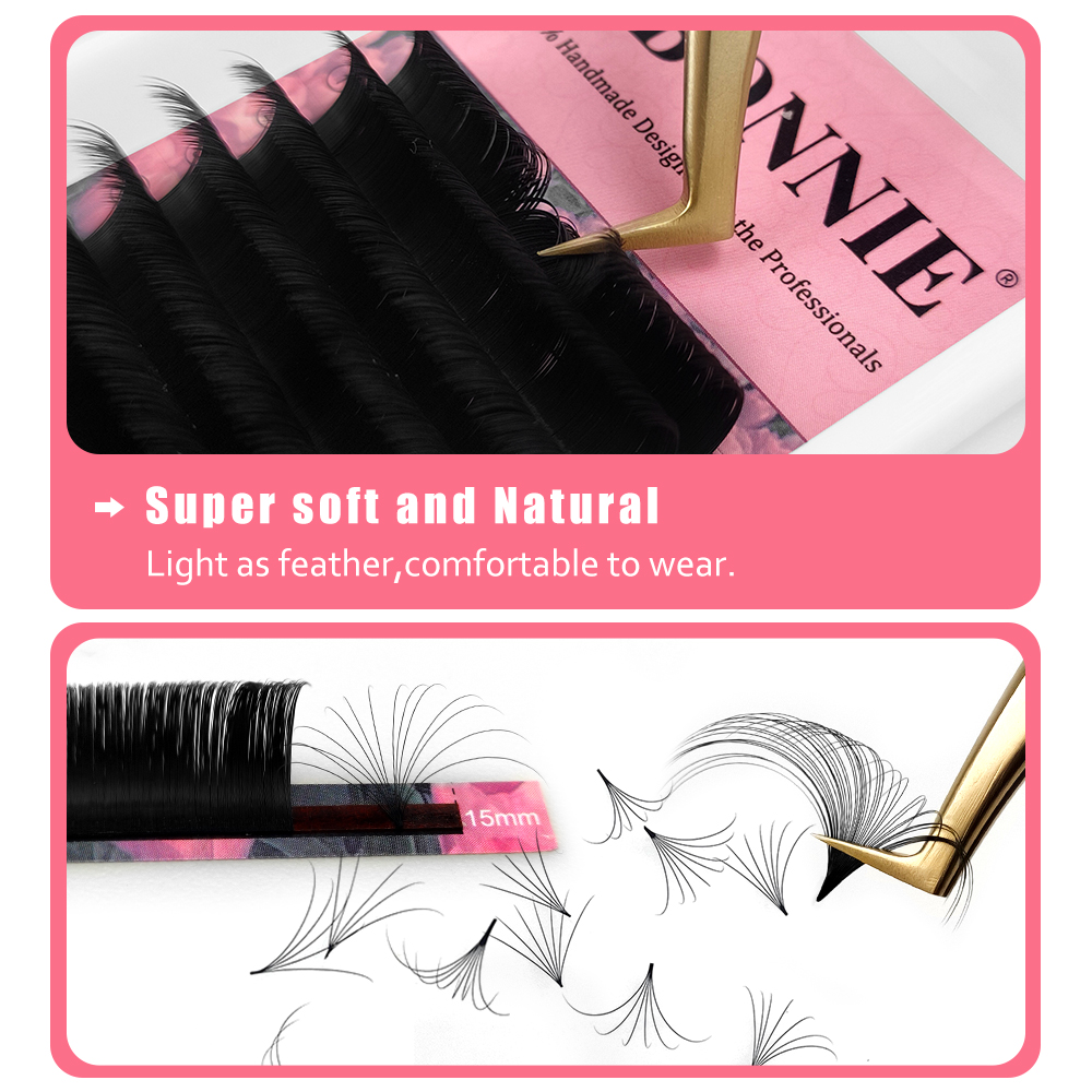 CC DD Luxury Easy Fan Eyelashe - Eyelash Extension For Asian Eyes review and price