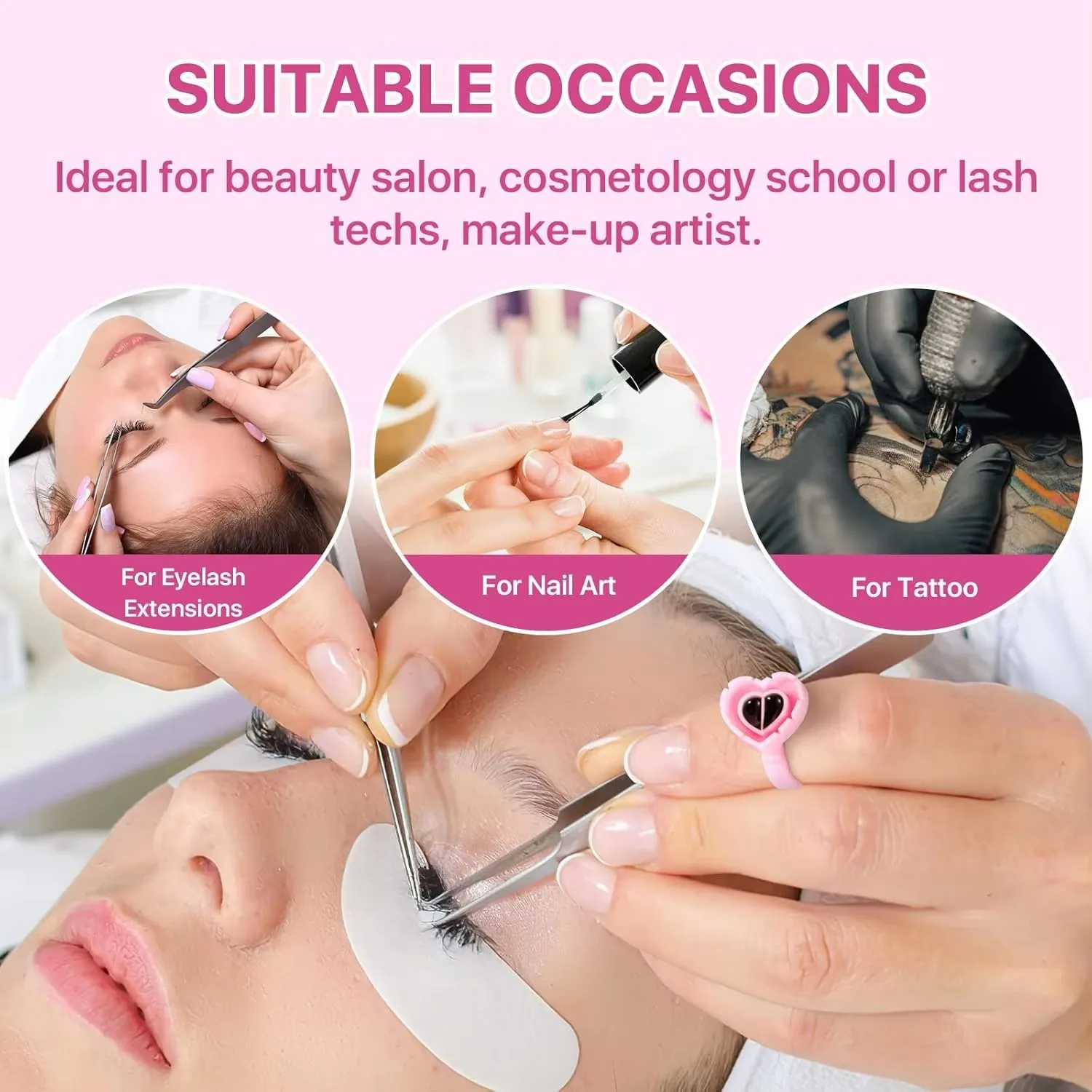 100Pcs Wholesale Disposable Ey - Eyelash Extension Look review and price
