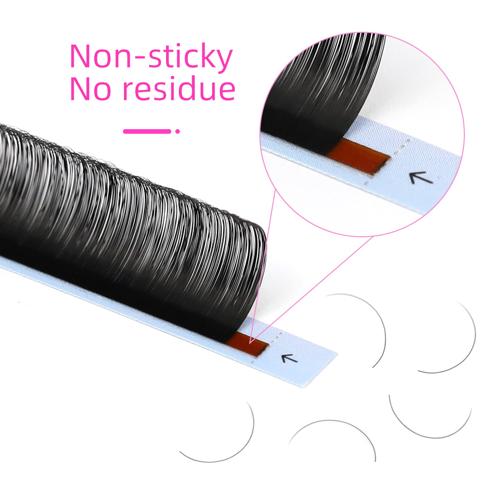 RUJADE 5 Cases/Lot False Eyela - Eyelash Extension For Asian Eyes review and price
